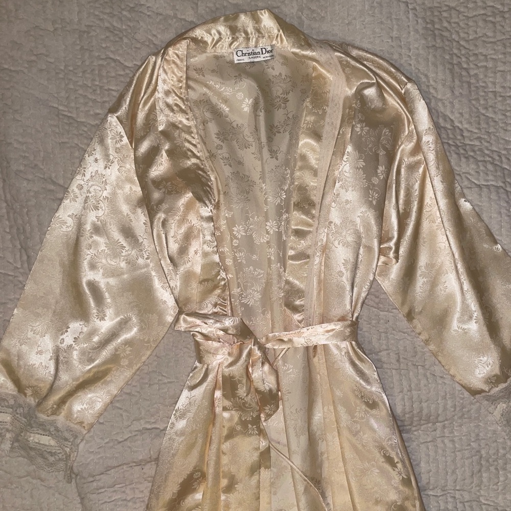 Christian Dior Lingerie Robe